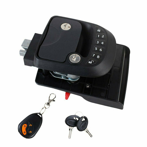 Keyless Entry Door Handle with Keypad and Deadbolt